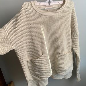 Cream Knit Sweater